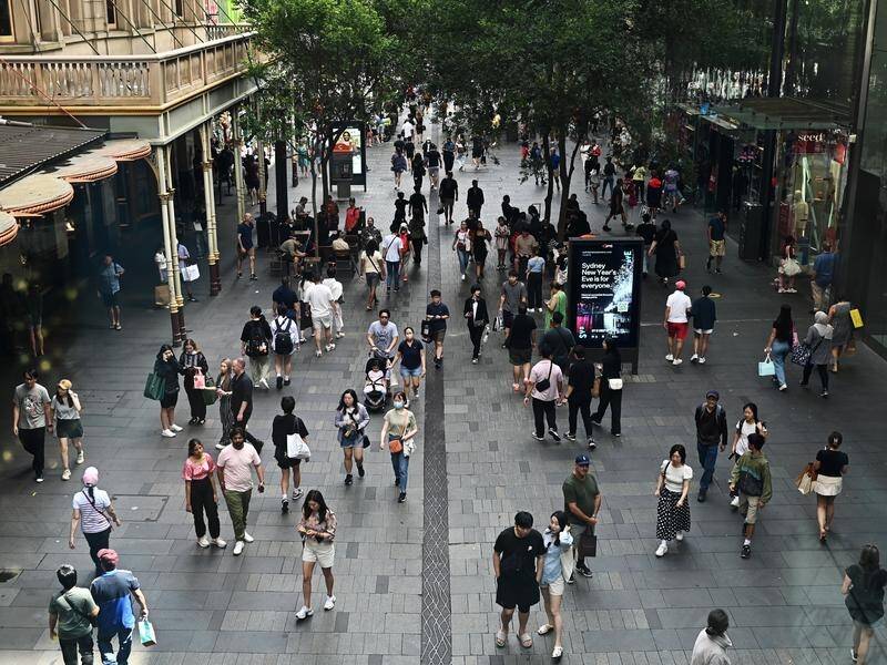 The wellbeing of the Australian consumer will be on display as new retail trading data is released. (Steven Saphore/AAP PHOTOS)